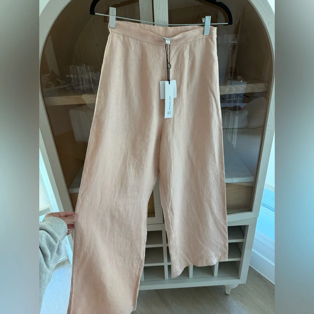NWT Miguelina Linen Pants - Picture 5 of 11